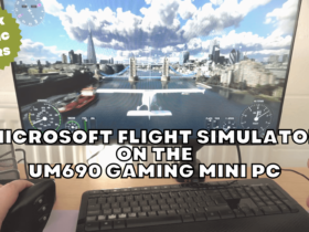 Minisforum UM690 with Microsoft Flight Simulator AMD Ryzen 9 6900HX gaming mini PC