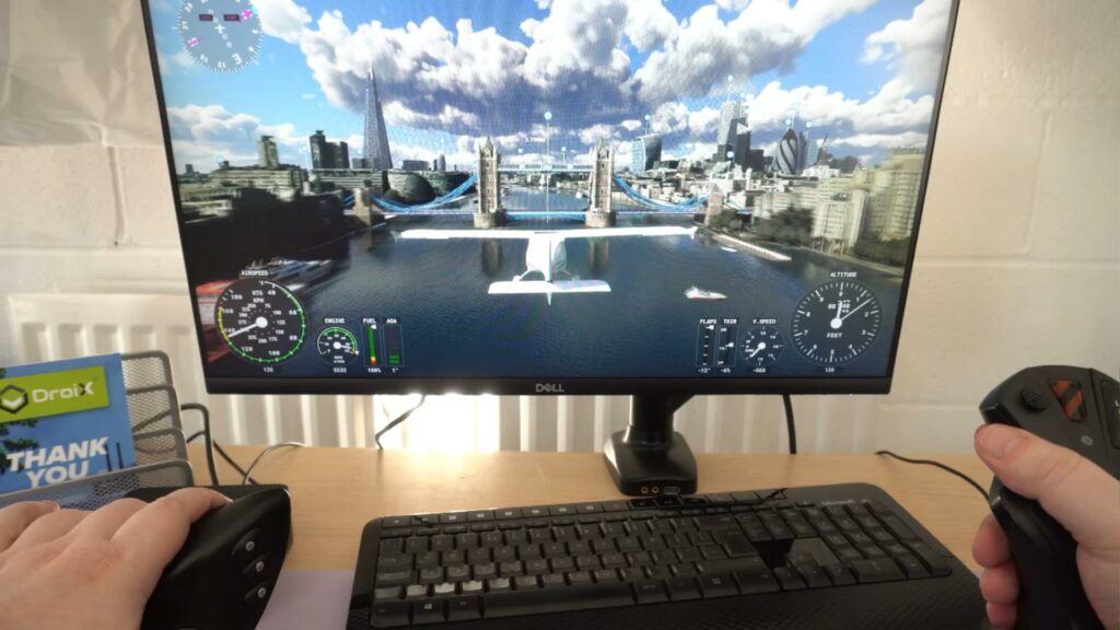 UM690 Microsoft Flight Simulator torņa tilts