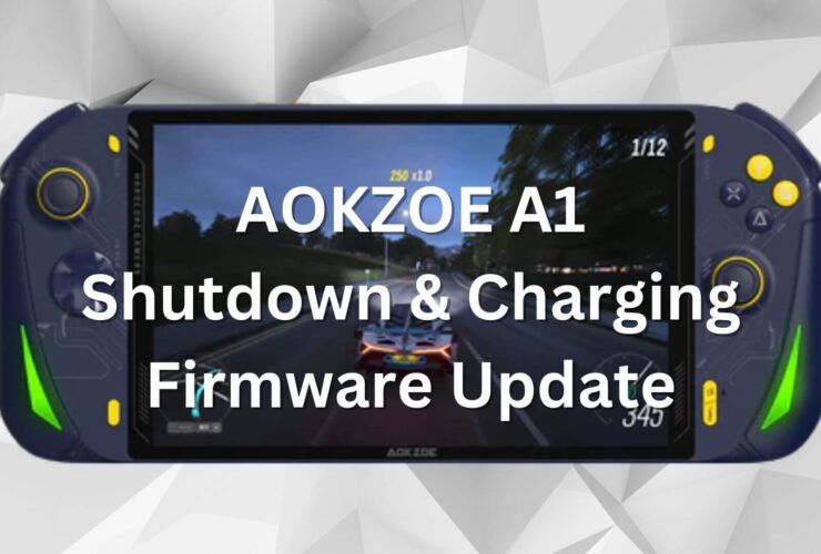 AOKZOE A1 firmware update