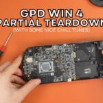 GPD WIN 4 partial teardown