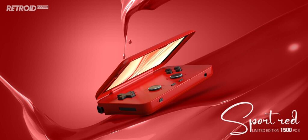 Retroid Pocket Flip Sport Röd Begränsad upplaga