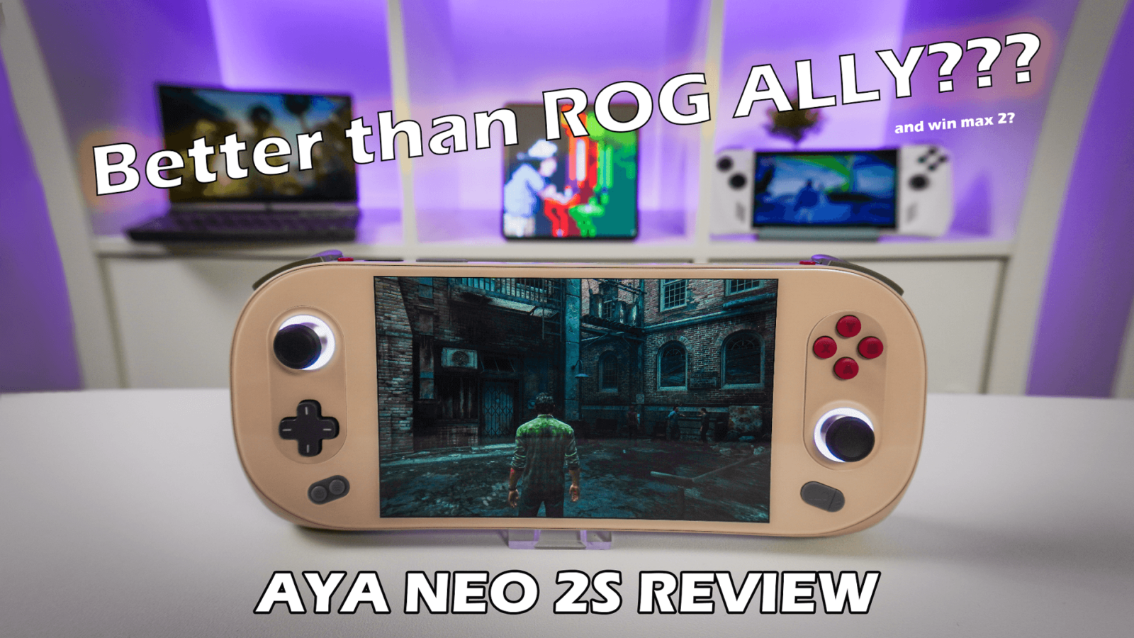AYANEO 2S Review - AMD Ryzen 7 7840U powered handheld gaming PC - DroiX  Blogs