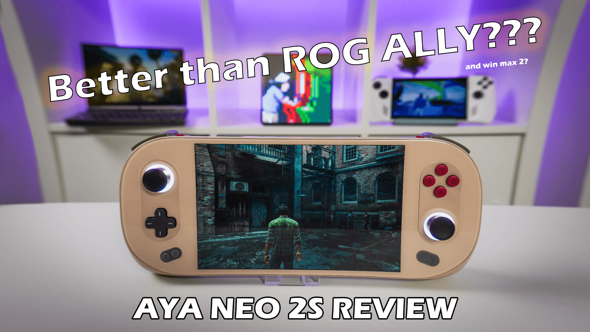 AYA NEO 2S Review – AMD Ryzen 7 7840U powered handheld gaming PC