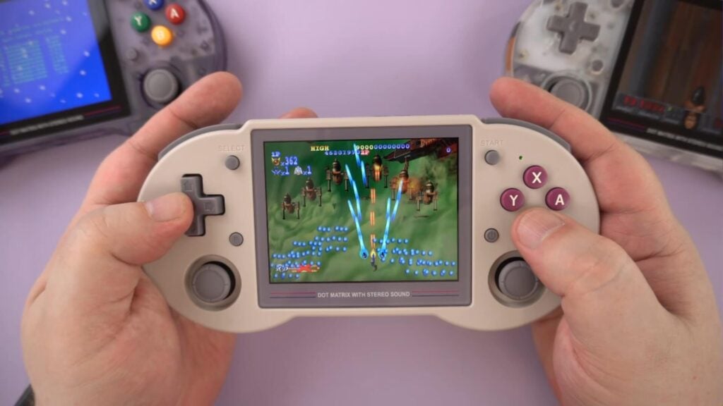 Gigawing 2 on Dreamcast emulator