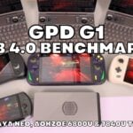 GPD G1 eGPU docking station benchmarks for USB 4