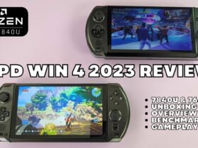GPD WIN 4 2023 7840U and 7640U review with benchmarks