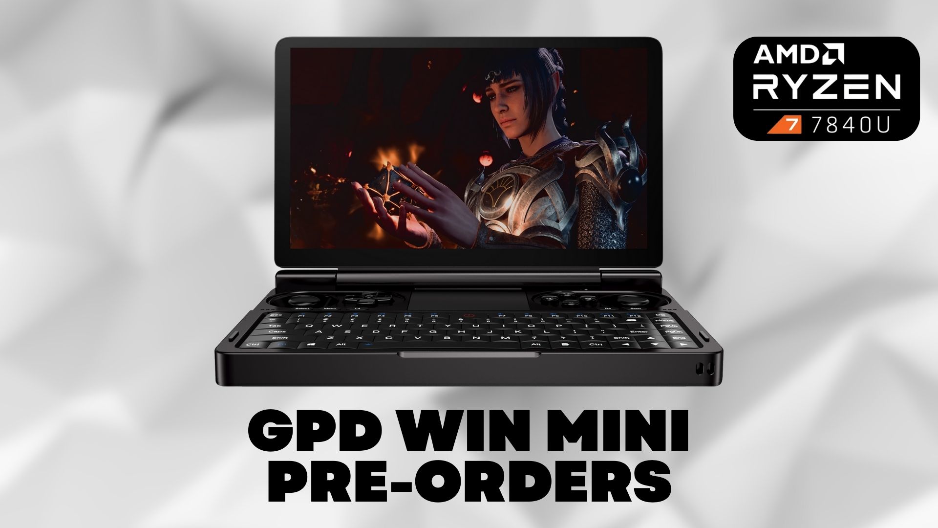 GPD WIN MINI 7inch 1080P 120Hz AMD Ryzen 7 7840U Handheld Game