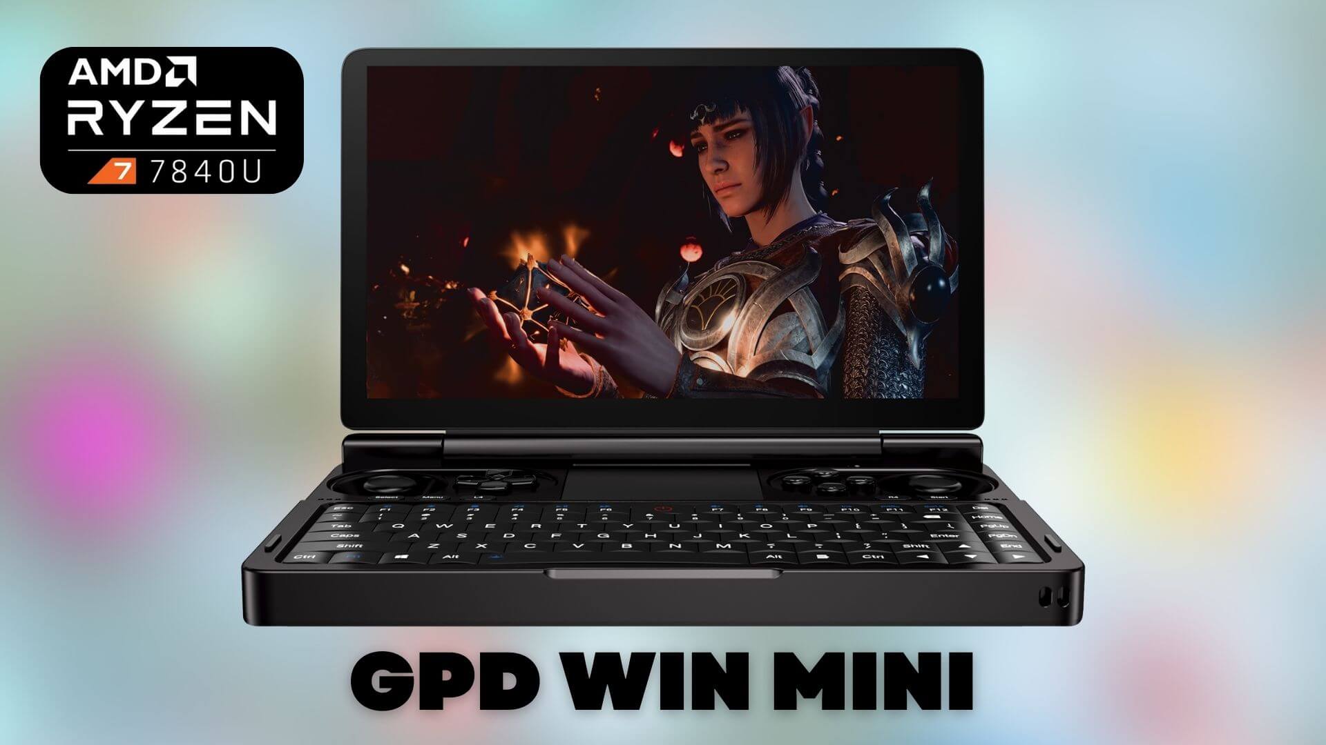 GPD WIN Mini Review Clamshell 7840U portable gaming with Oculink