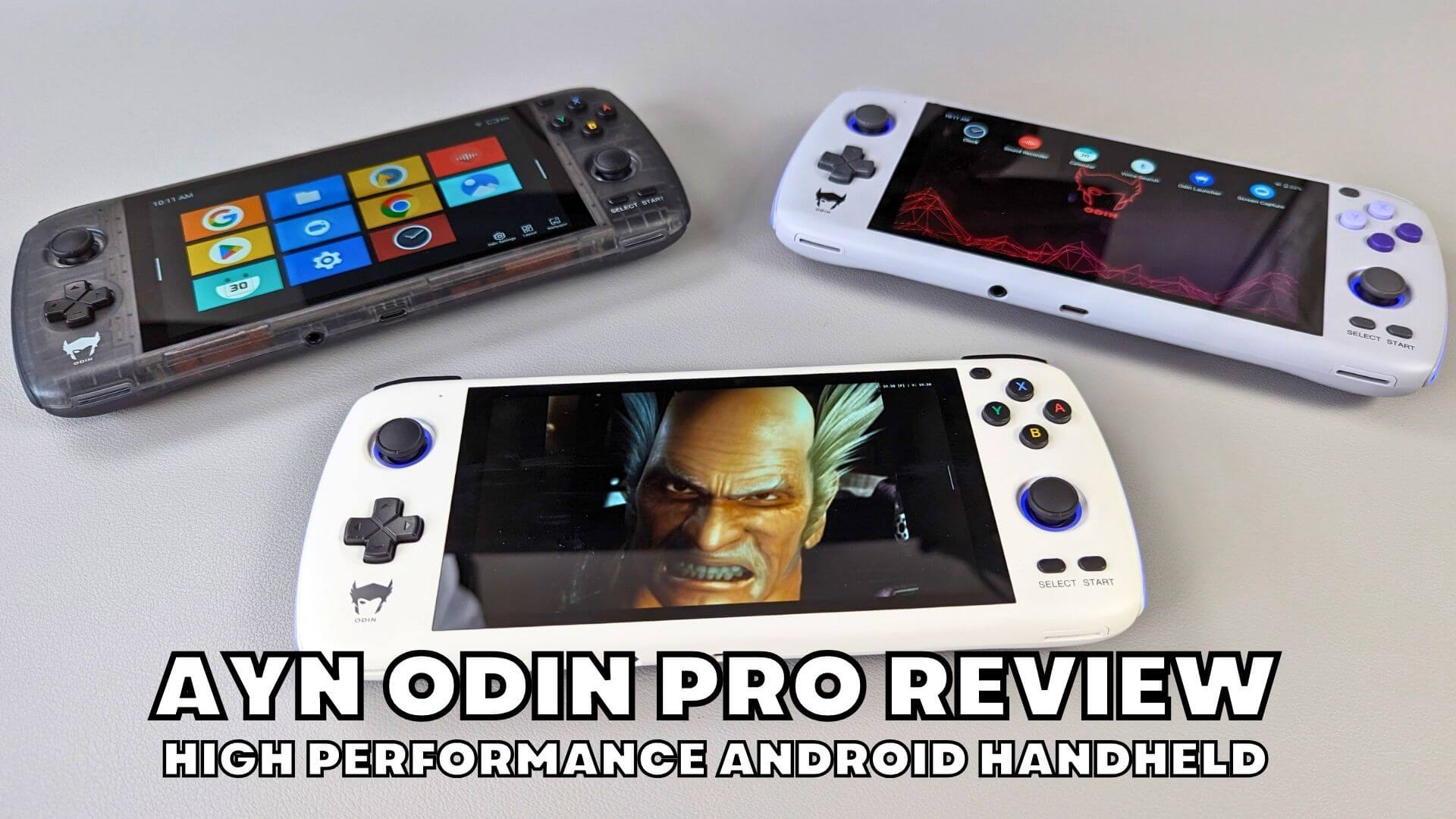 AYN Odin Pro Review – Excellent high performance Android handheld game console