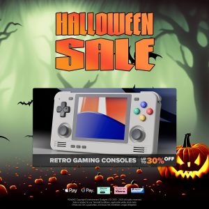 Halloween-myynti Retro Gaming Handhelds