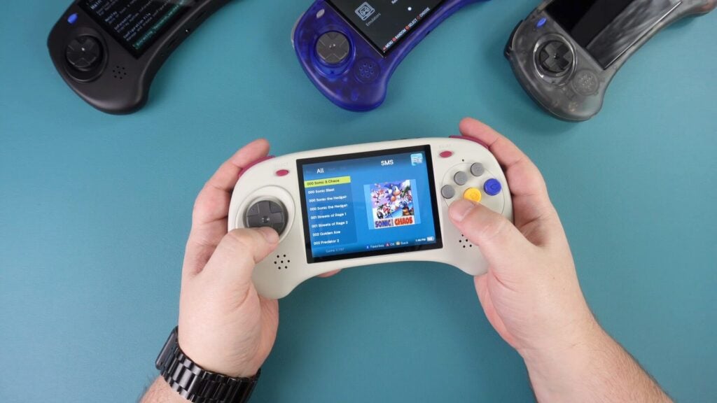 Anbernic RG ARC gaming handheld with a Sega Saturn-inspired design launched  - Gizmochina