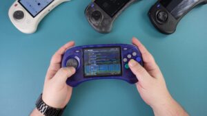 Anbernic RG ARC-S ARC-D RetroArch menu