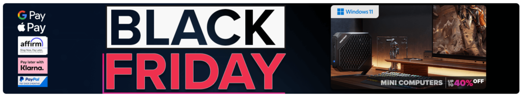 Promoção Black Friday 2023 em Mini PCs