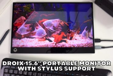 DroiX Portable Monitor with stylus review