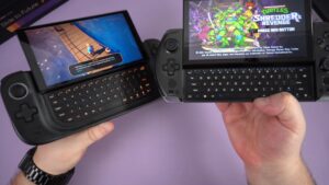 AYA NEO Slide and GPD WIN 4 2023 Keyboards