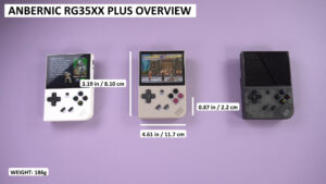 Anbernic RG35XX Plus Dimensions