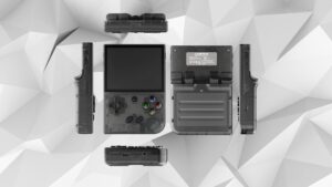 Anbernic RG35XX Plus Transparent Black