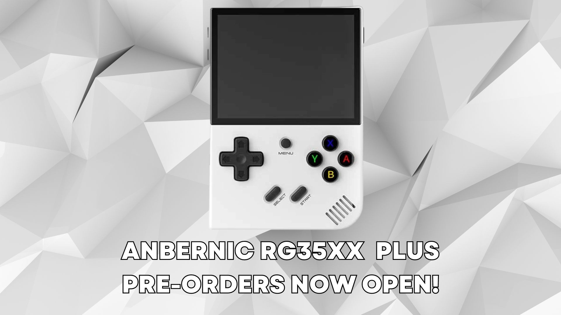 Anbernic RG35XX Plus Pre-Orders now available – budget retro gaming handheld