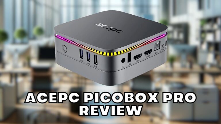 ACEPC Picobox Pro Review with video – Budget mini PC for the office and home entertainment