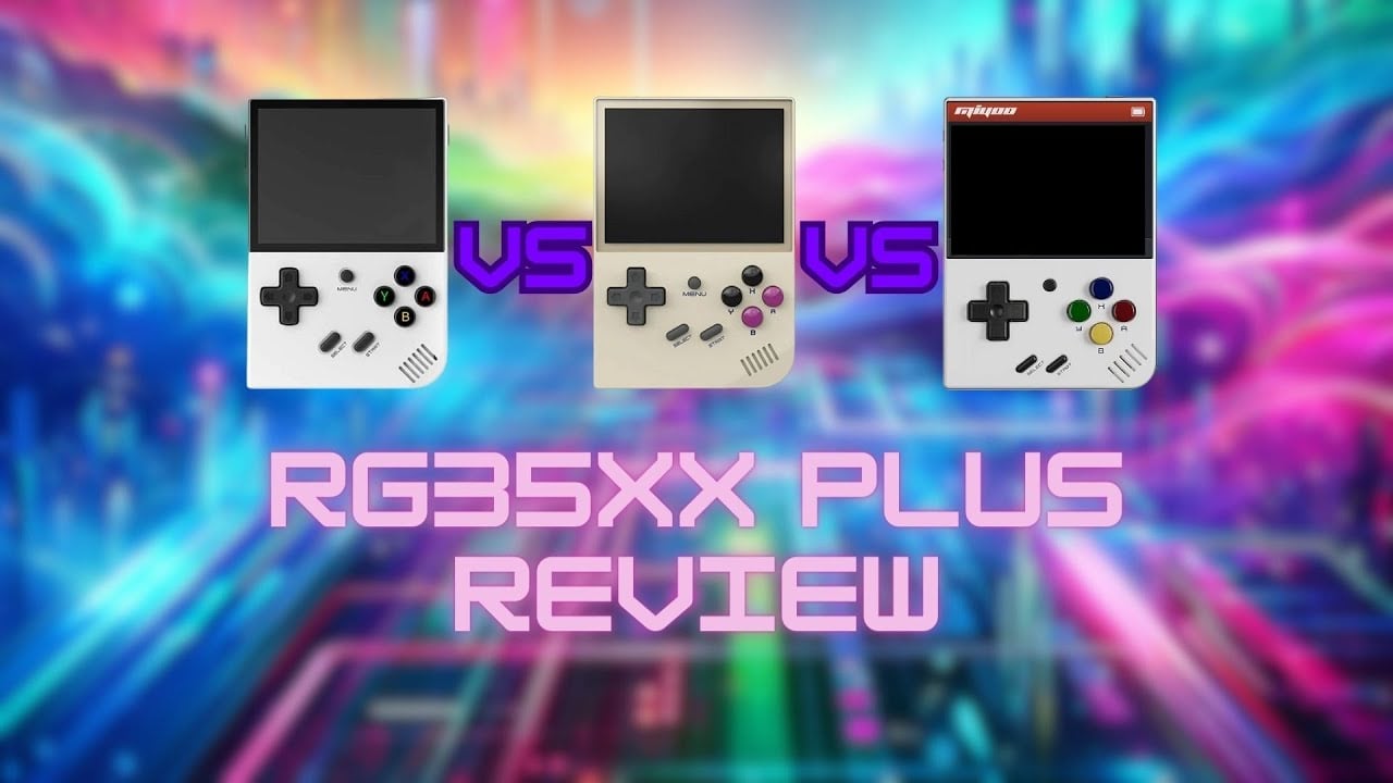 RG35XX Plus vs Miyoo Mini Plus vs RG35XX v2 comparison and review