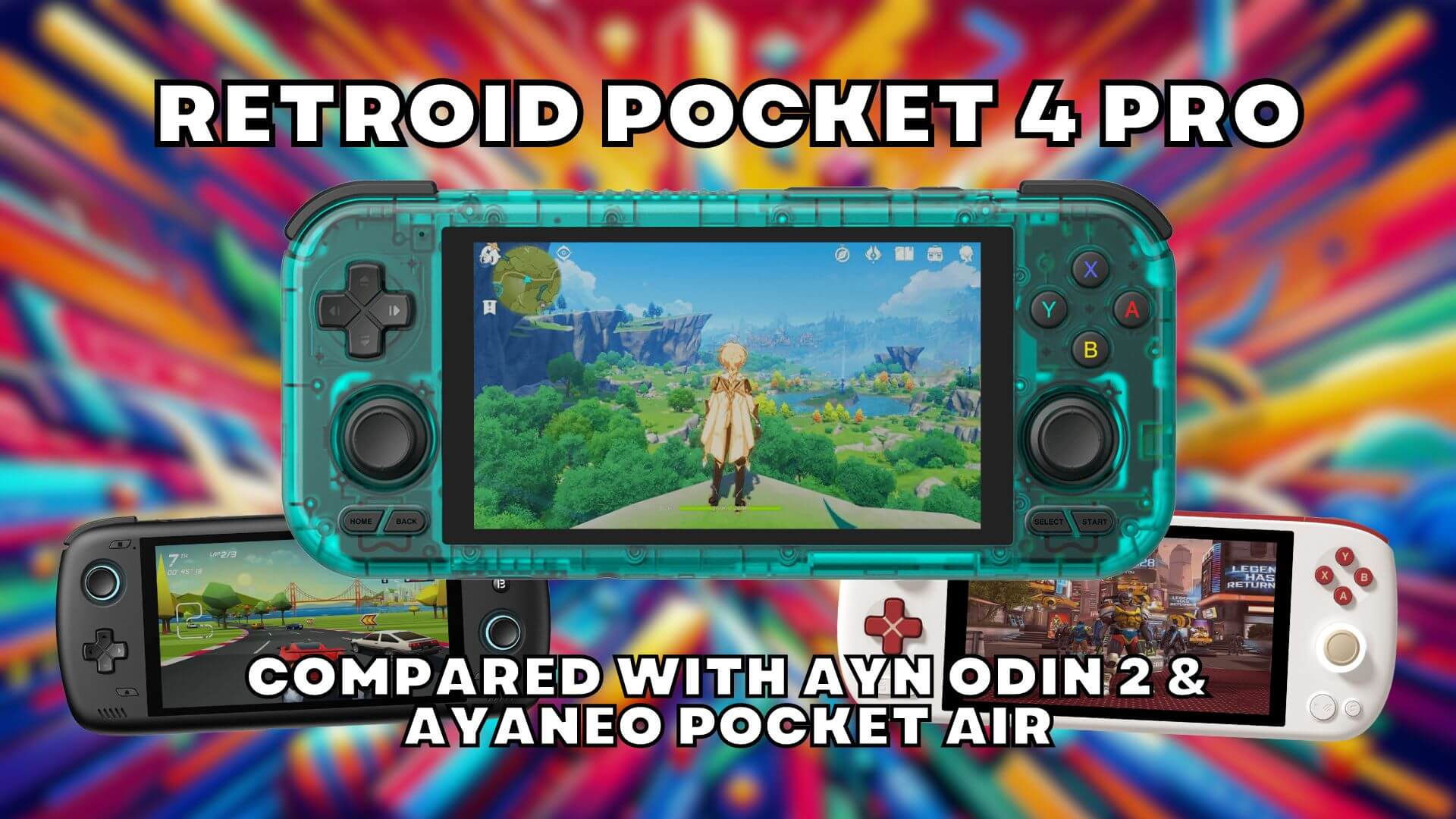 Retroid Pocket 4 PRO Review – Excellent price vs performance Android handheld