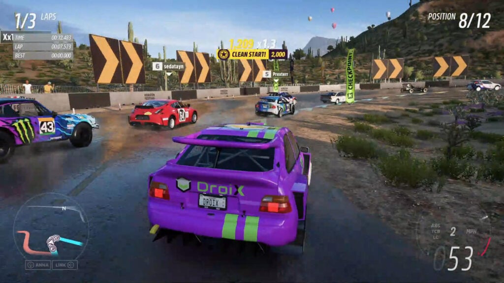 Forza Horizon 5 on the AYANEO AM02