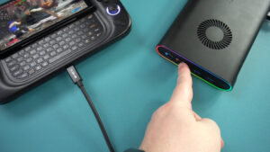 ONEXPLAYER ONEXGPU Review RGB lighting