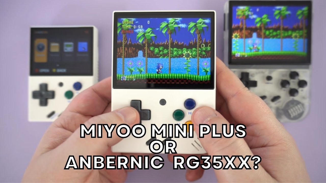 Miyoo Mini Plus – Retro Draagbare Gameconsole Met WiFi, RTC En 3.5 Inch IPS-scherm – 3000 MAh Accu – 2200+ Klassieke Games Ingebouwd – Ideaal Cadeau Voor Nostalgische Gamers