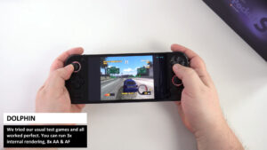 Dolphin emulator on the Pocket S