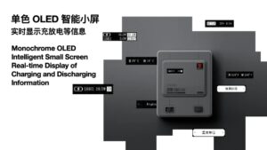 AYANEO Retro Power Bank OLED display