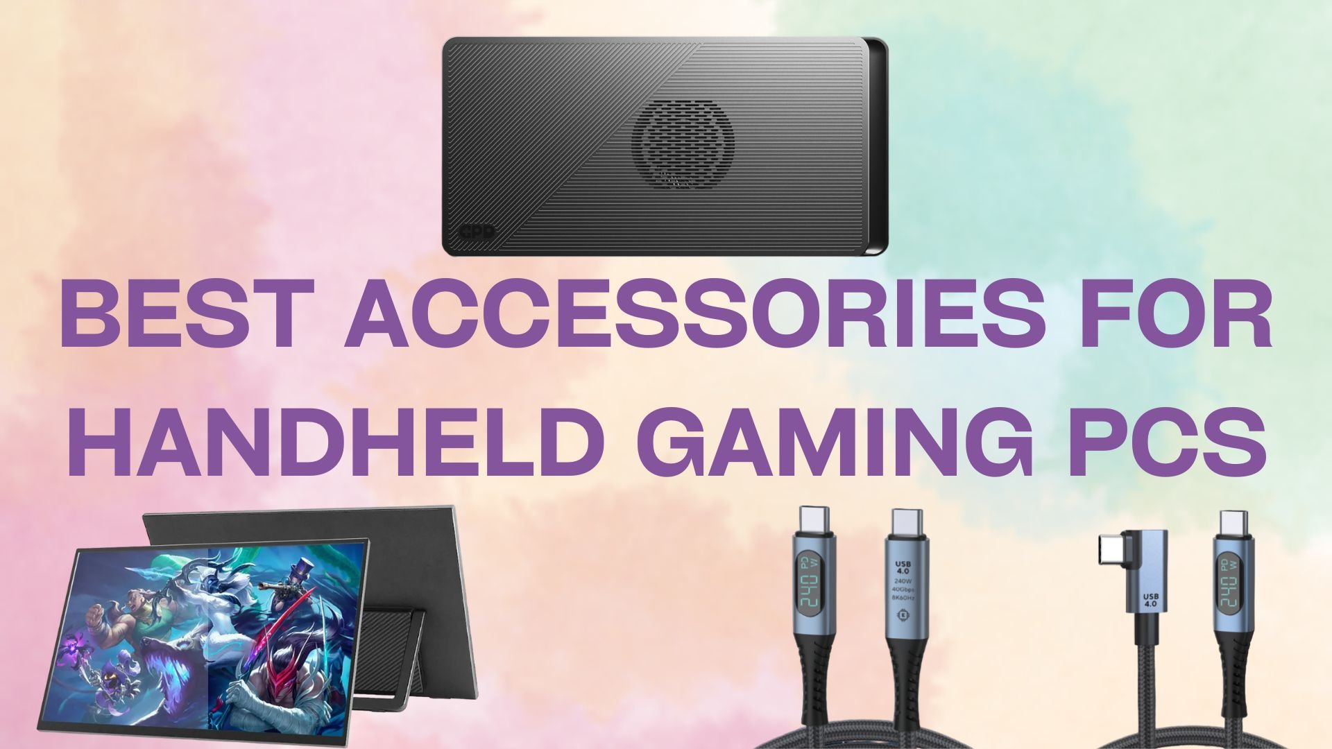 Best Accessories for Handheld Gaming PCs