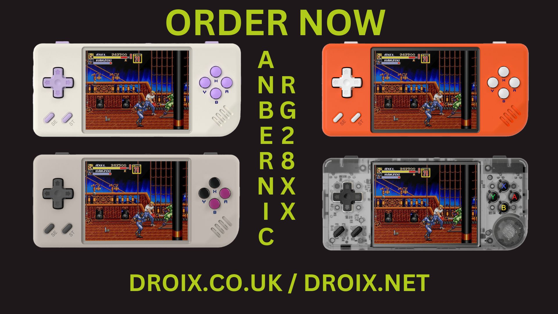 Pre-Order the Anbernic RG28XX Now at DroiX