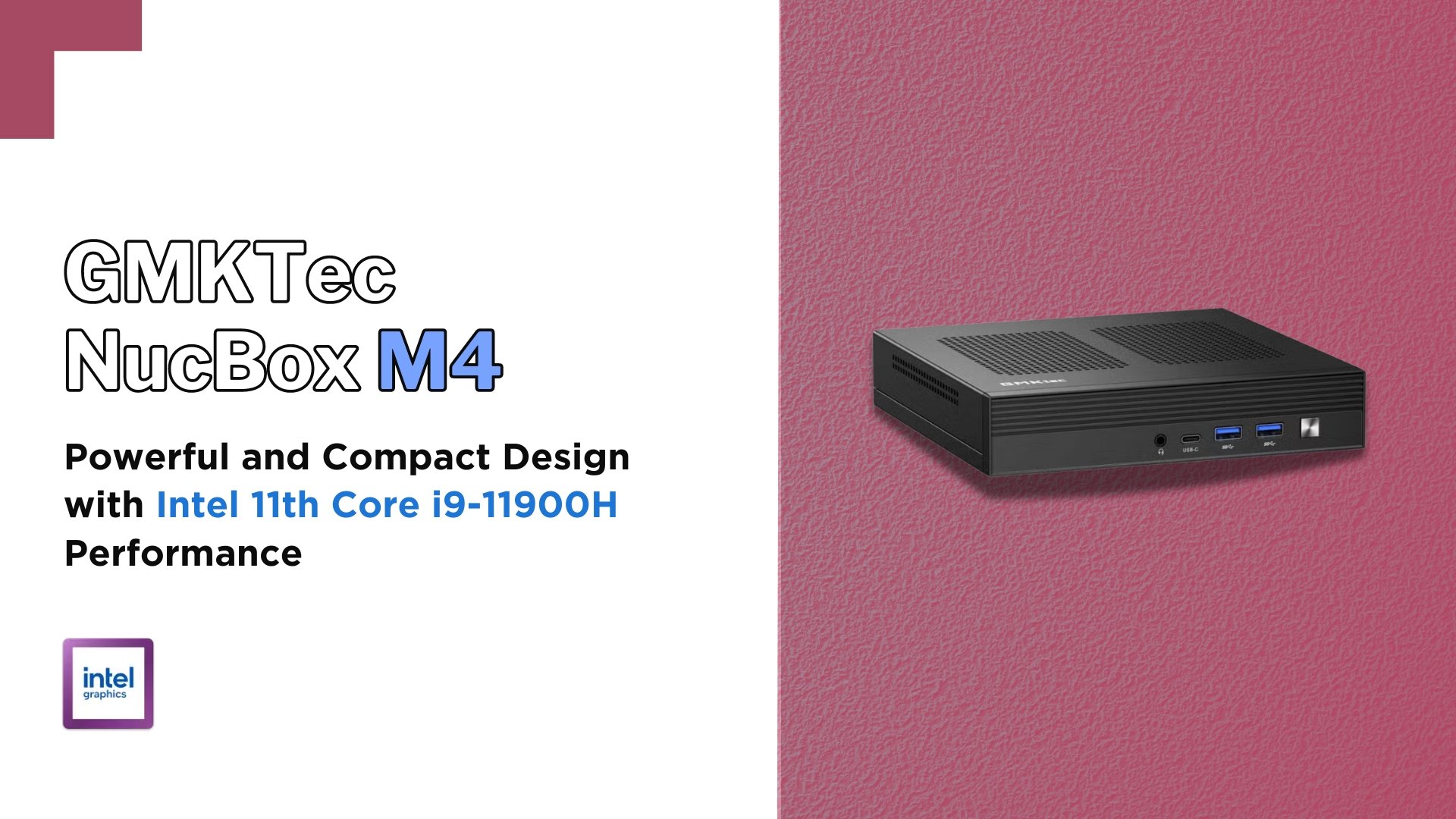 GMKTec NucBox M4 Review – Intel 11th Core i9-11900H Powerful Mini PC