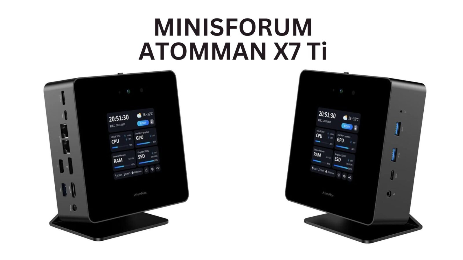 Minisforum AtomMan X7 Ti pre-order