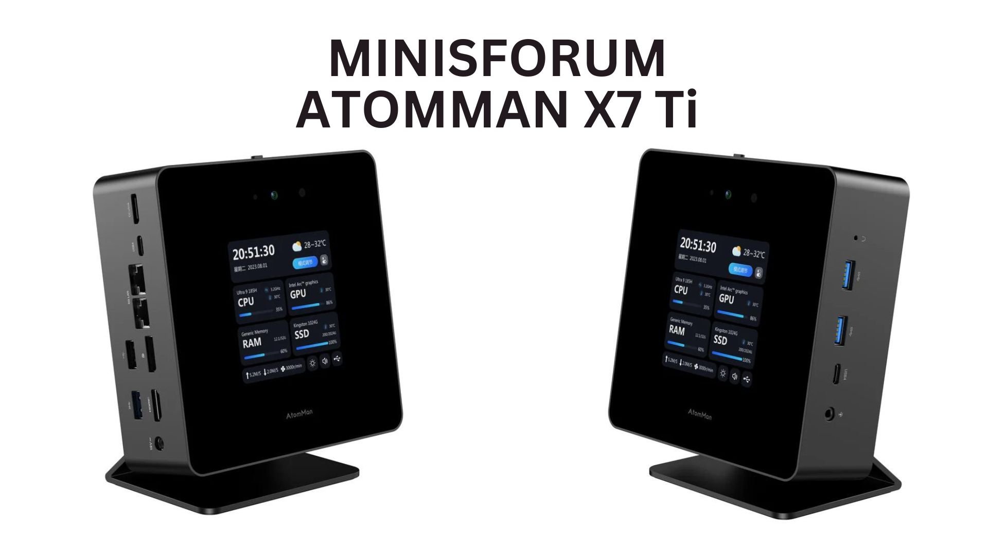Introducing the Minisforum AtomMan X7 Ti: Pre-Order Now!