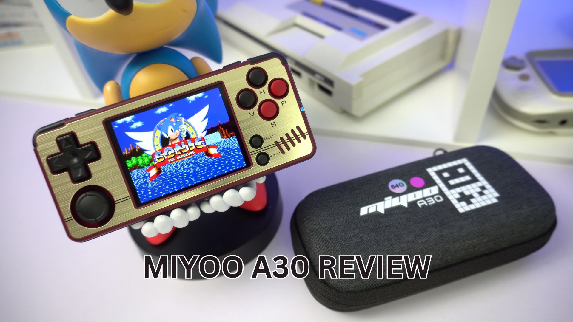Miyoo A30 Review – Horizontal Retro Gaming Handheld