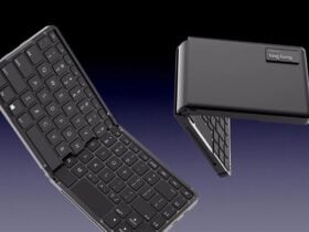 Foldable Keyboard PC from Ling long
