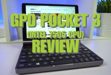 GPD Pocket 3 Intel 7505 CPU Review