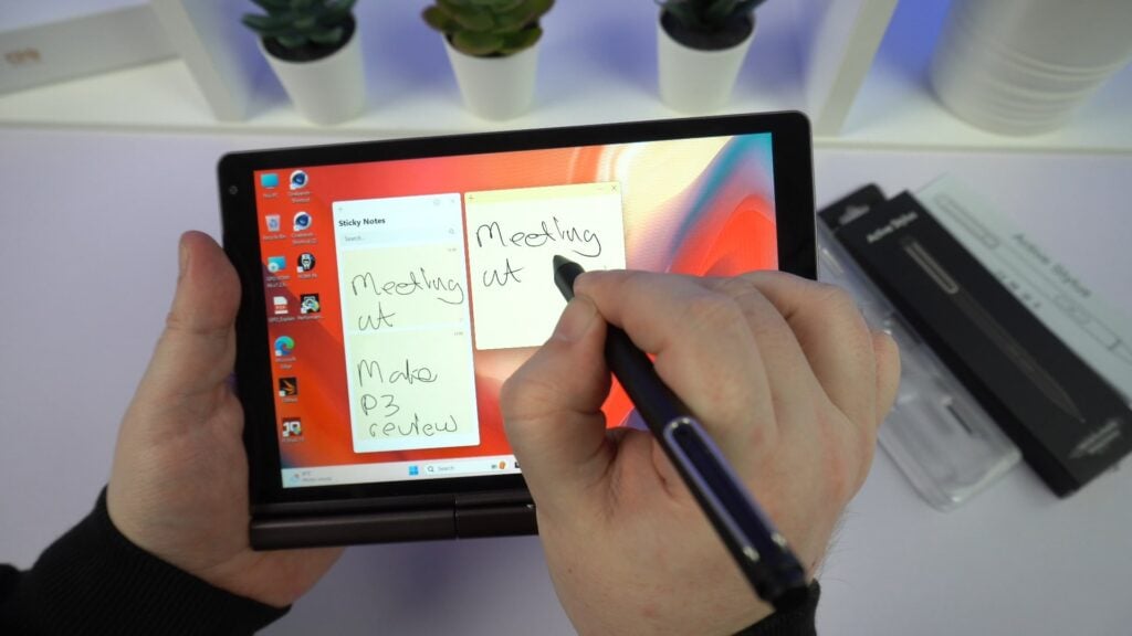 Tablet with Stylus