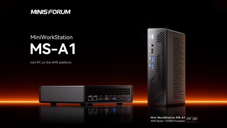 Minisforum MS-A1 Mini PC announced: The Ultimate AMD Ryzen Powerhouse with OCuLink Integration