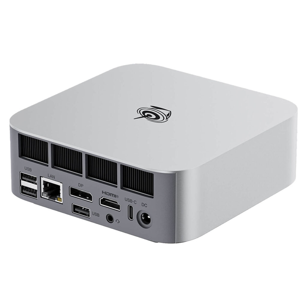 Beelink SEi14 Mini PC Angled Back (dos incliné)