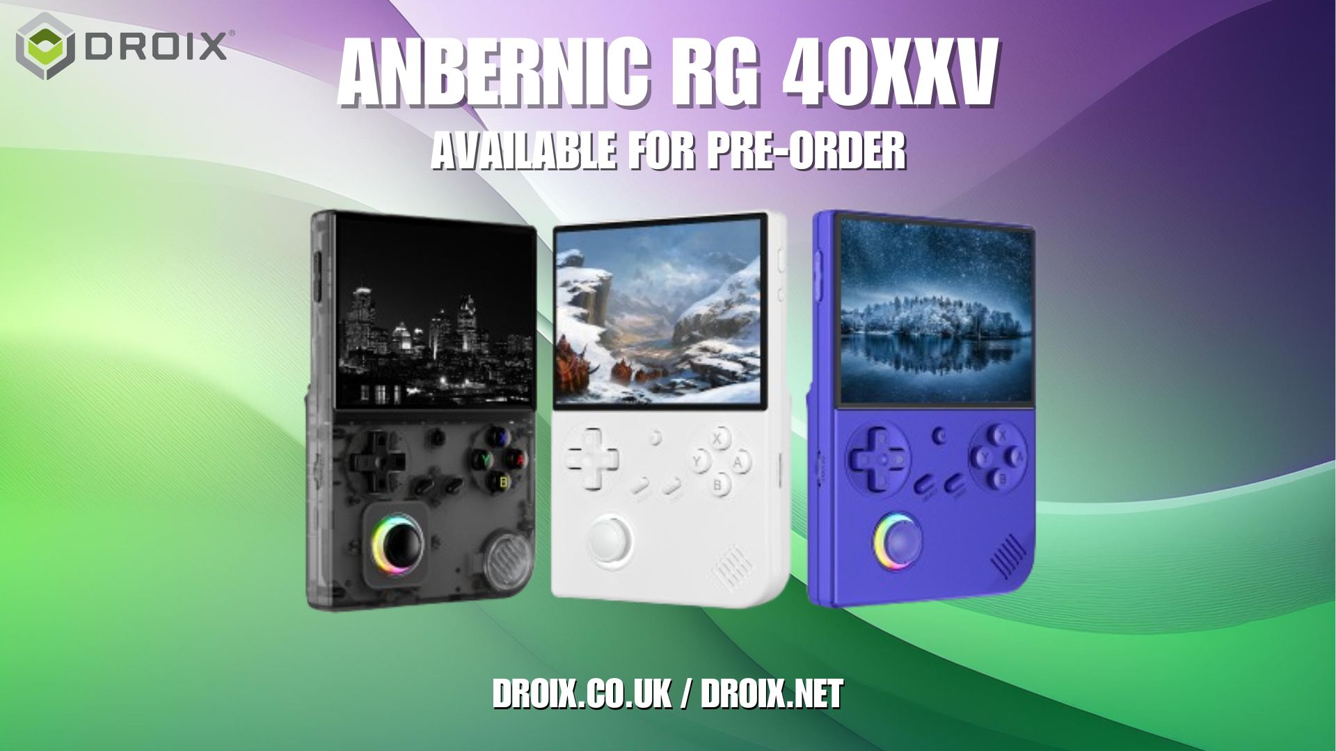 Introducing the Anbernic RG 40XXV: Pre-Order Now!