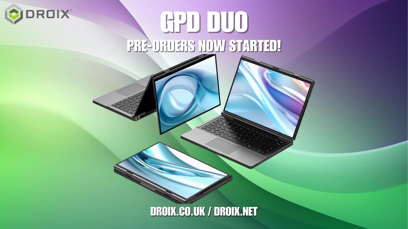 GPD Duo pre-orders now started