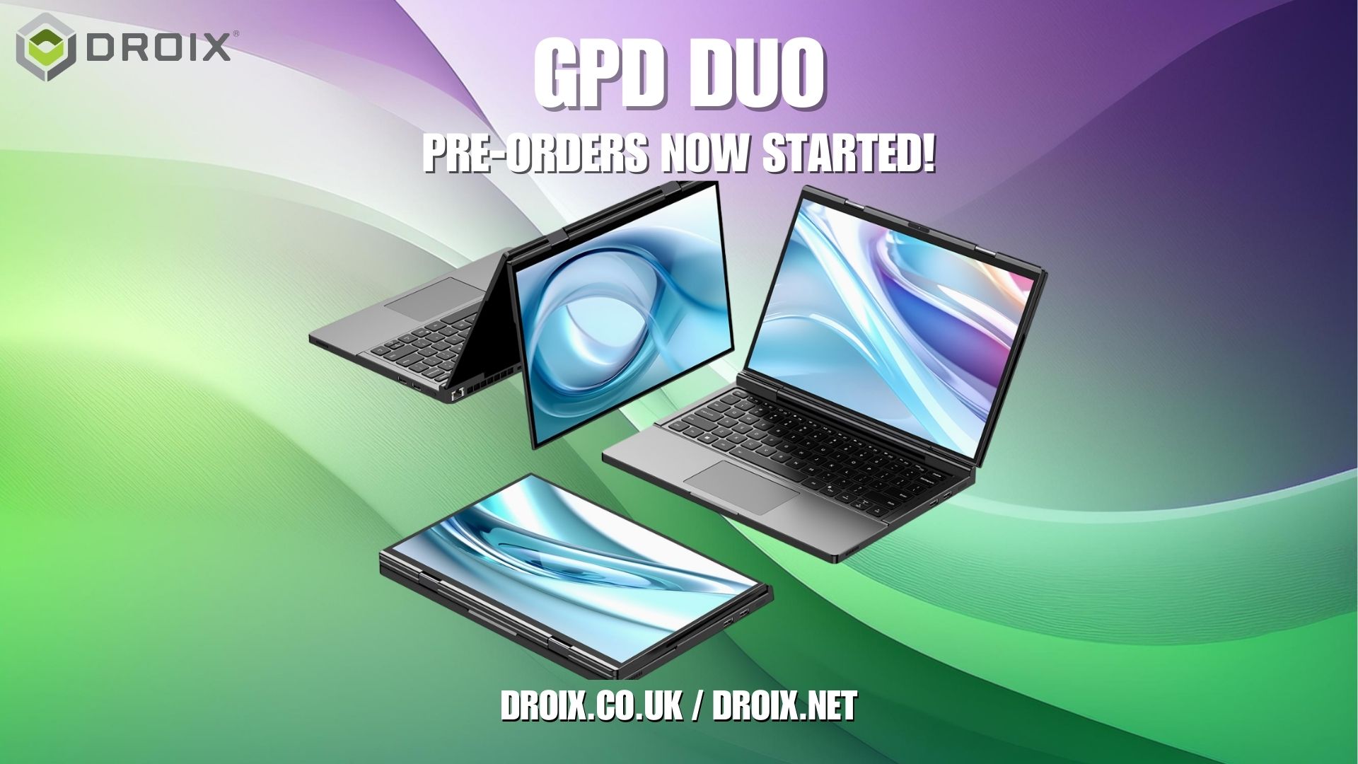 GPD Duo pre-orders now available