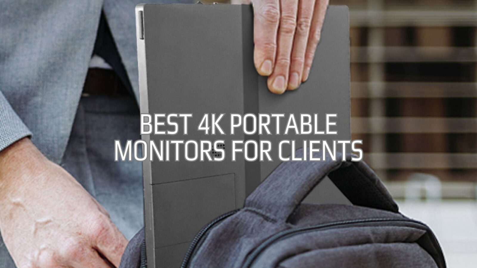 Best 4K portable monitors for clients