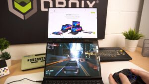 Cyberpunk 2077 on the GPD Duo