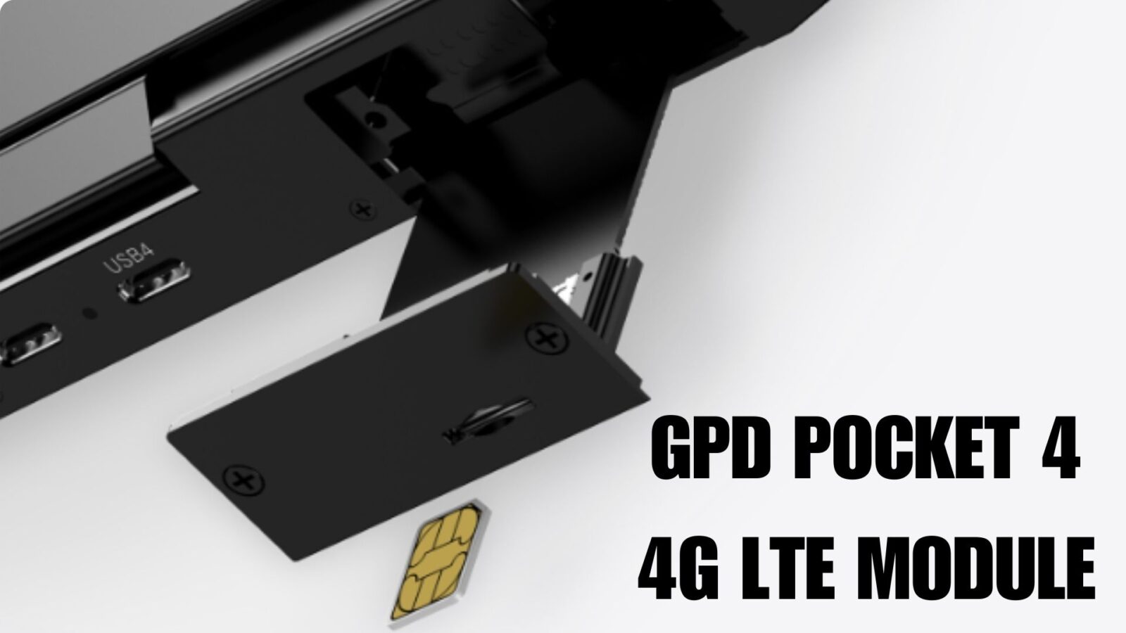 GPD Pocket 4 4G LTE Module