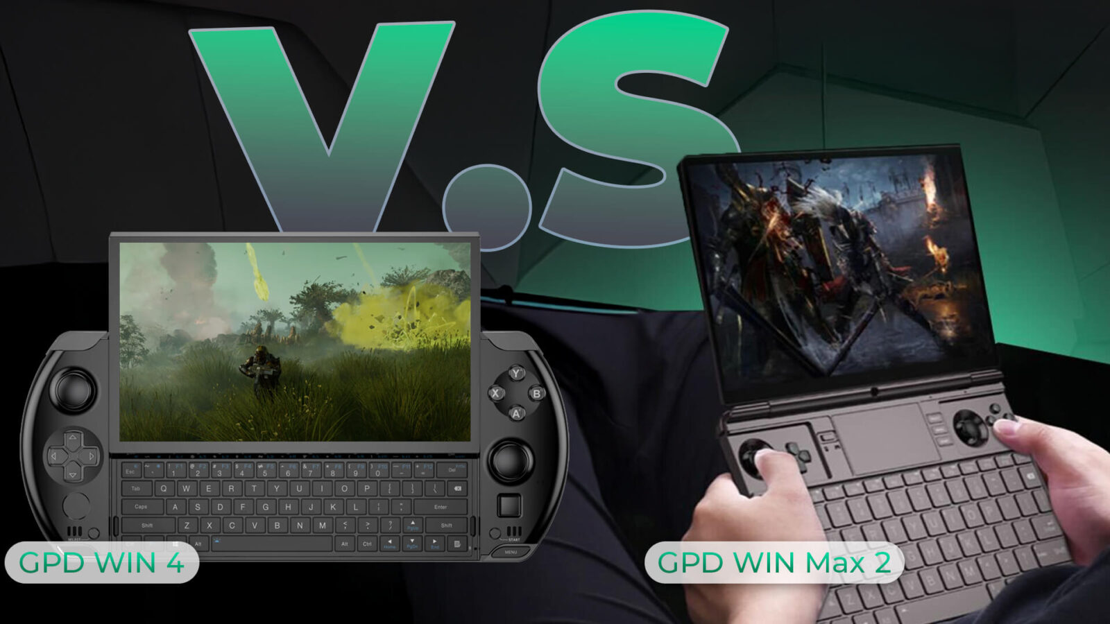 GPD WIN 4 2024 vs GPD WIN MAX 2 2024