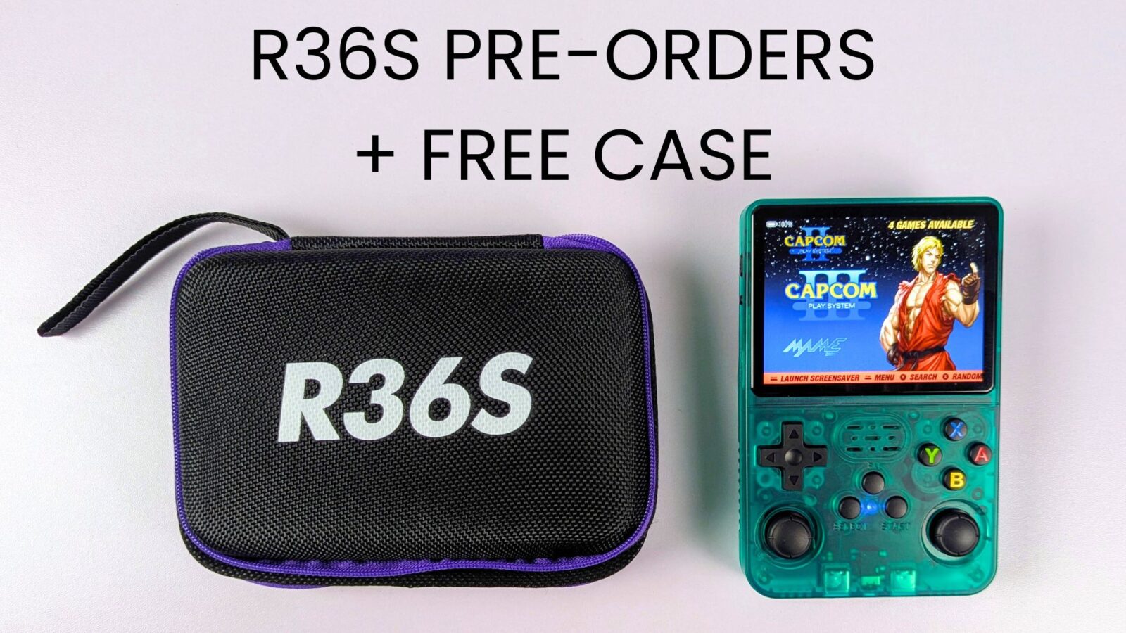 R36S Retro Gaming Handheld Pre-orders