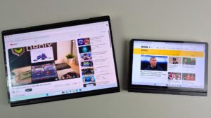 GPD Duo and GPD Pocket 4 Landscape tablet mode
